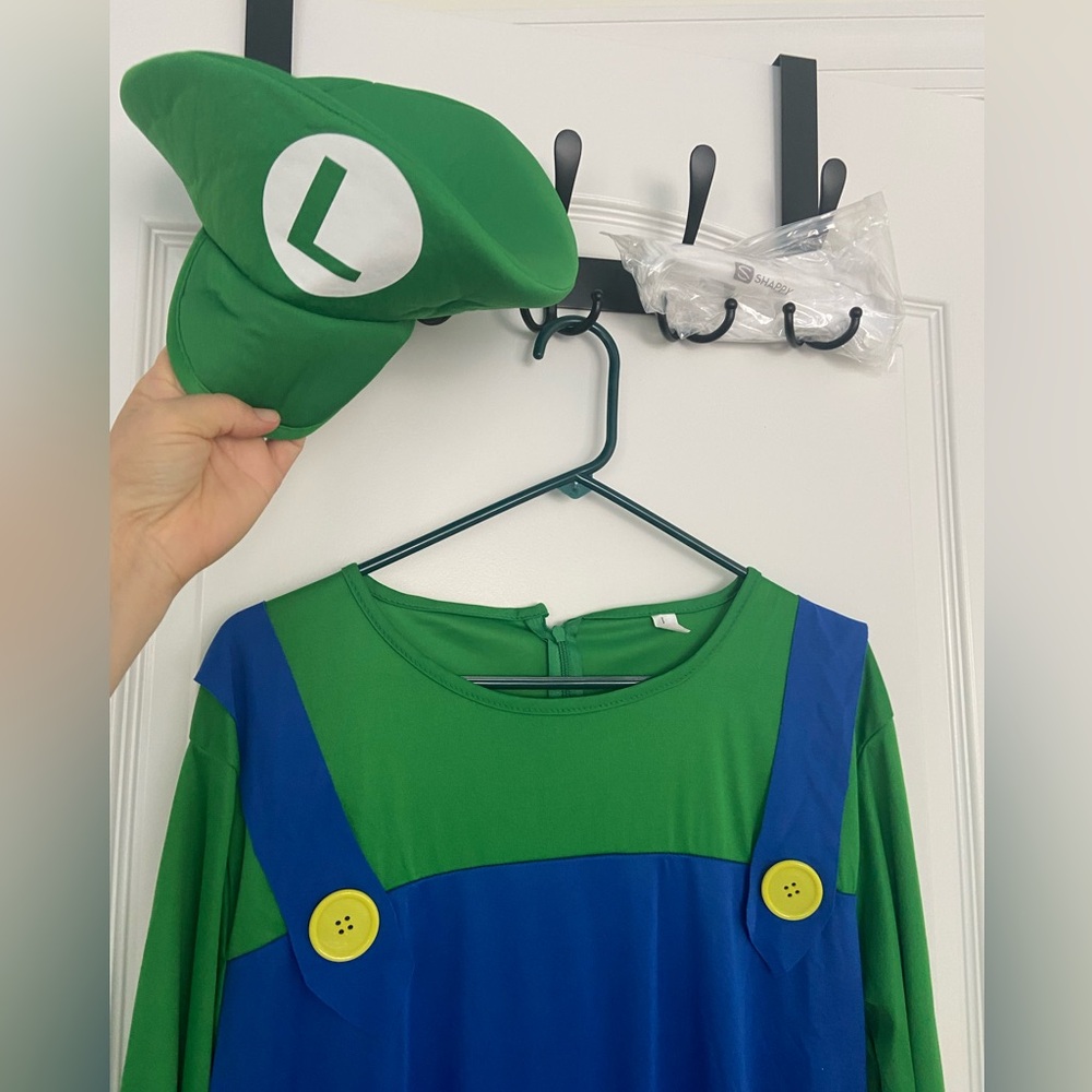 Luigi Nintendo Mario Brothers Halloween Costume